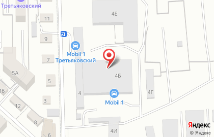 Торговая компания Деловой Партнер на Третьяковской улице на карте