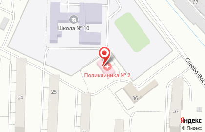 Центральная городская больница Детская поликлиника на карте
