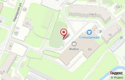Каток Фобос на карте