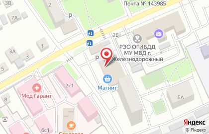 Супермаркет Магнит в Москве на карте