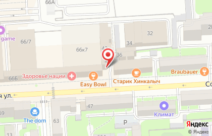 АКБ Металлинвестбанк на Советской улице на карте