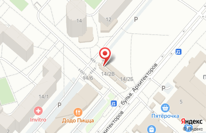 Магазин фруктов и овощей в Кировском районе на карте