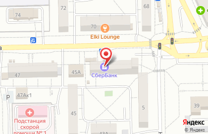 Банкомат СберБанк на проспекте Мира, 43 на карте