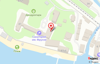 Крассула на Курортном проспекте на карте