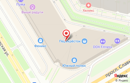 Магазин ювелирных изделий Sokolov в Фрунзенском районе на карте