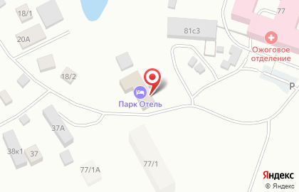 Отель парк на улице Ногина на карте