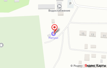 Служба ритуальных услуг в Кооперативном переулке на карте