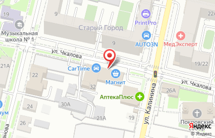 Бизнес-центр Покровский в Первомайском районе на карте