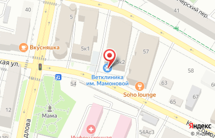Мособлбанк в Центральном административном округе на карте