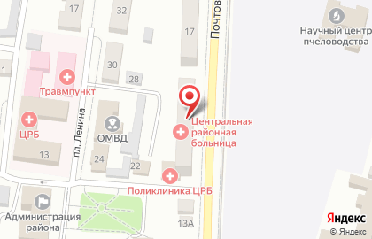 Аптечный пункт на Почтовой улице на карте