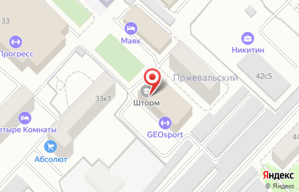 Фитнес-клуб GEOsport на Севастопольской улице на карте