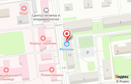 Продуктовый магазин в Санкт-Петербурге на карте