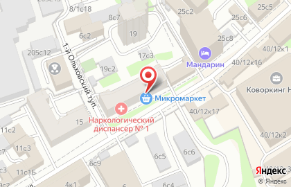 Супермаркет Микромаркет в Красносельском районе на карте
