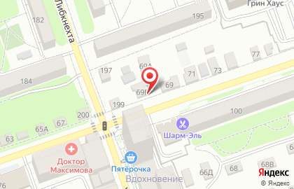 Торгово-монтажная компания ВидеоДом в Октябрьском районе на карте