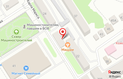 Полиграфическая компания Принт экспресс на улице Карла Маркса на карте