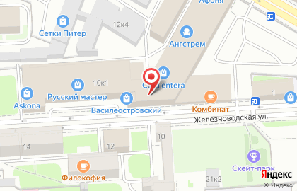 Мебельный салон Sankus-M в Василеостровском районе на карте