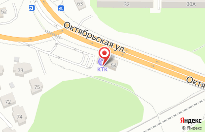 Автомойка КТК на Октябрьской площади на карте