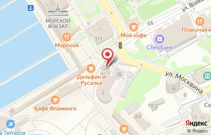 РИС на улице Москвина на карте
