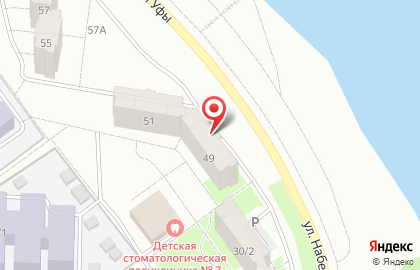 Эдем в Октябрьском районе на карте