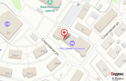 Прачечная в Ханты-Мансийске на карте