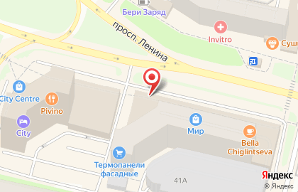Мини-кофейня Black Hot coffee на проспекте Ленина на карте