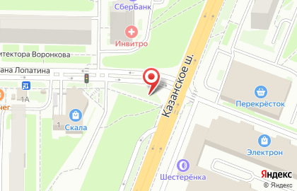 Указатель системы городского ориентирования №5760 по ул.Германа Лопатина, д.1 р на карте