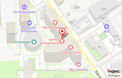 Парикмахерская Мастерская красоты в Московском районе на карте