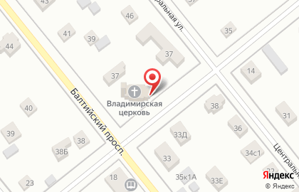 Церковь Владимира равноапостольного в Красносельском районе на карте