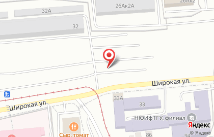 Автостоянка в Новосибирске на карте