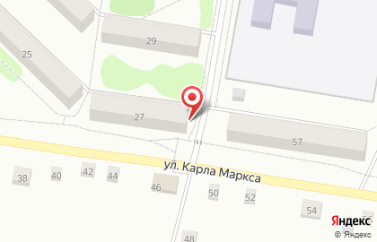 Магазин электротоваров Электрик на улице Карла Маркса на карте