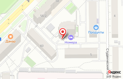 Компания СпецАвтоТранс в Студенческом проезде на карте