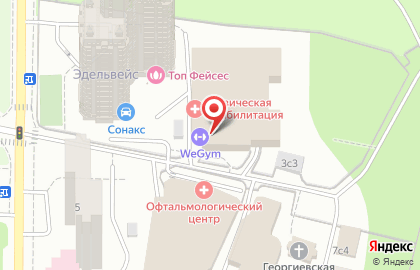 WeGym Кутузовский на карте