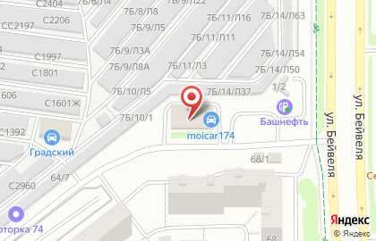 Градский, гск # 11 на карте
