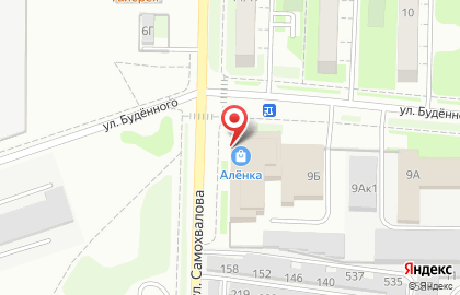 Торговый дом ПолимерПласт на улице Будённого на карте
