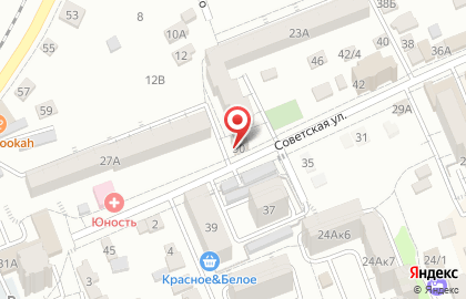 Магазин фруктов и овощей Грядка на Советской улице на карте