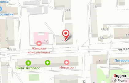 Торговая фирма в Калининском районе на карте