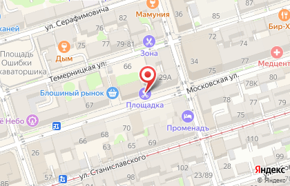 Барбершоп Площадка на карте