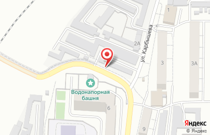 Продуктовый магазин в Омске на карте
