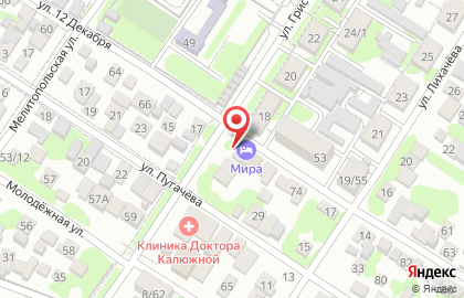 Hotel Mira на карте