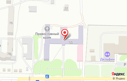Городская больница №2 в Тамбове на карте