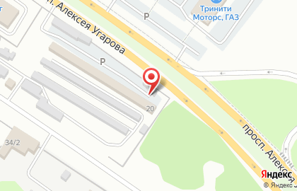 Магазин запчастей для иномарок в Белгороде на карте