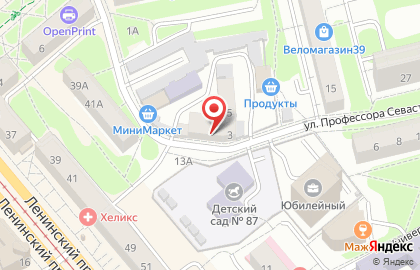 Калининградский филиал Дирекция по строительству и эксплуатации объектов Росграницы на карте