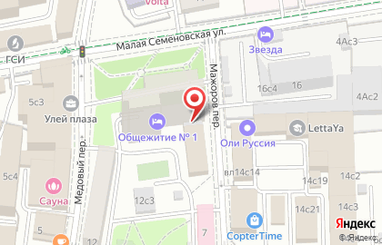 Центр здоровья и красоты в Москве на карте