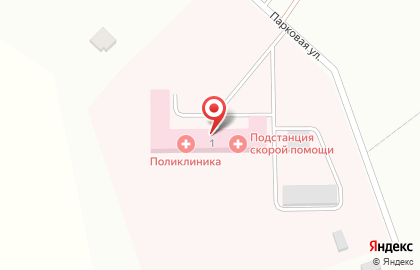 Шварцевская поликлиника на карте