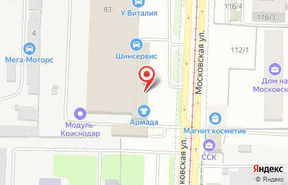 Магазин товаров для праздничного оформления MaxDecor на Московской улице на карте