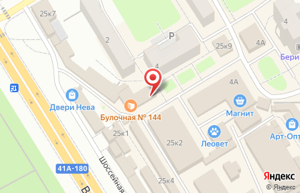 Фирменный магазин Великолукский мясокомбинат в Санкт-Петербурге на карте