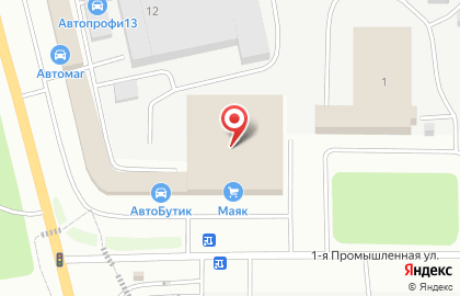 Магазин автозапчастей в Саранске на карте