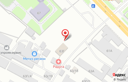 Торговый дом Фанерный мир в Октябрьском районе на карте