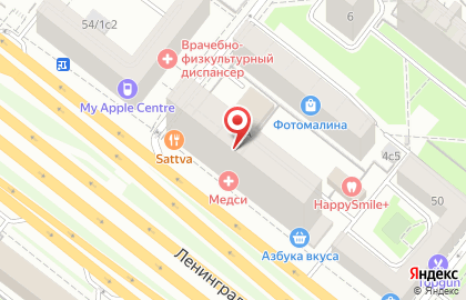 МТС на улице Константина Симонова на карте