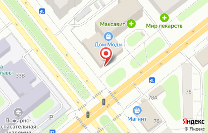 Киоск по продаже фастфудной продукции Food many на карте